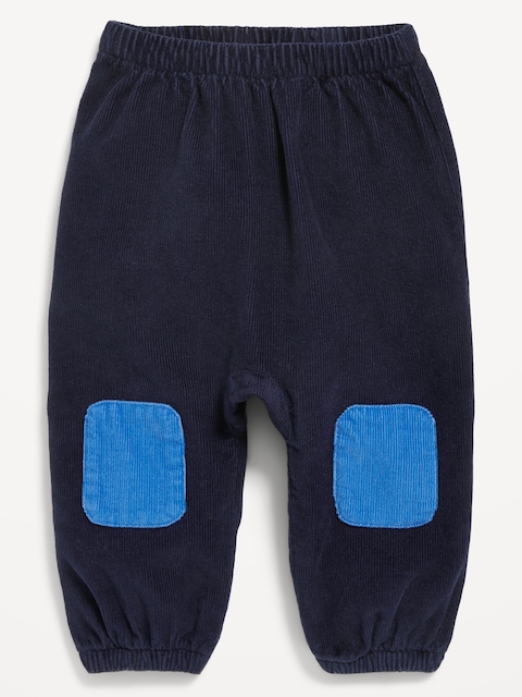 Pull-On Corduroy Knee Patch Pants for Baby