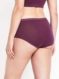 Image number 5 showing, High-Waisted Everyday Brief Cotton Underwear