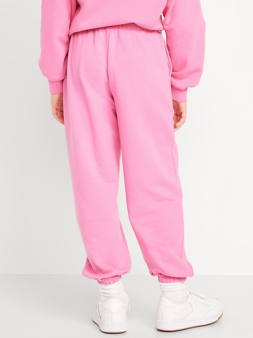 Image number 2 showing, Favorite Fleece High-Waisted Jogger Sweatpants for Girls