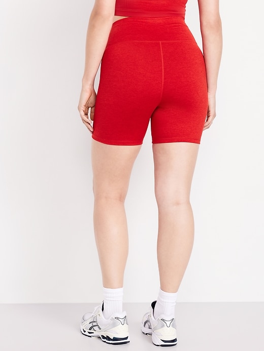 Image number 6 showing, Extra High-Waisted CloudComfy Biker Shorts -- 6-inch inseam