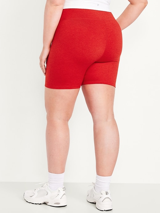 Image number 8 showing, Extra High-Waisted CloudComfy Biker Shorts -- 6-inch inseam
