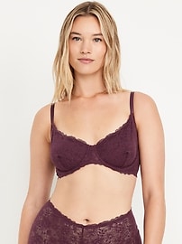 Image number 5 showing, Lace Balconette Bra