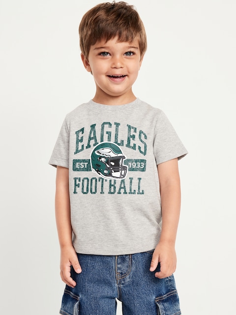 Philadelphia Eagles Unisex Graphic T-Shirt for Toddler - Philadelphia Eagles (Light Gray)