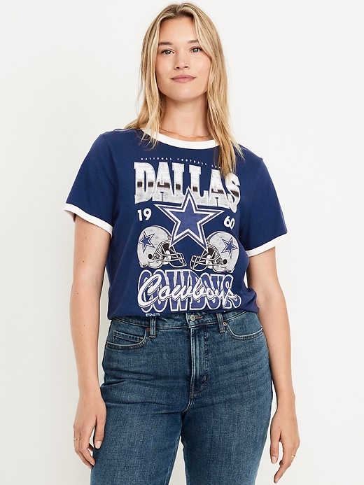 Image number 2 showing, NFL™ Dallas Cowboys™ EveryWear Crew-Neck Ringer T-Shirt
