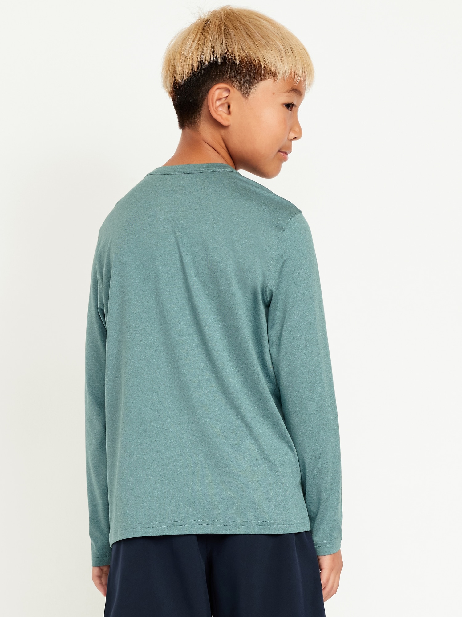 CloudMotion Long-Sleeve Graphic Performance T-Shirt for Boys