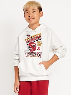 Kansas City Chiefs Oversized Pullover Hoodie for Boys