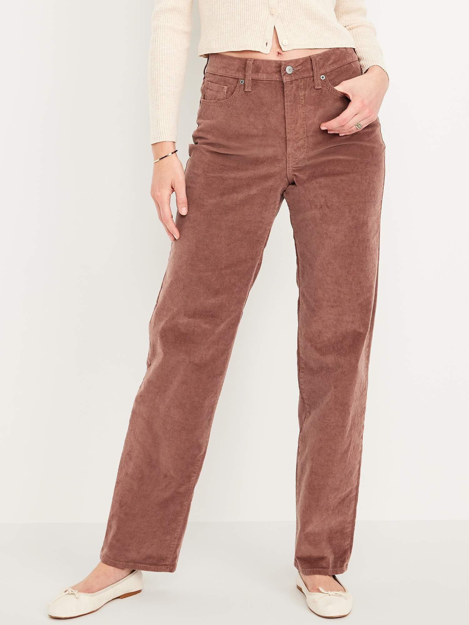 High-Waisted OG Loose Corduroy Pants