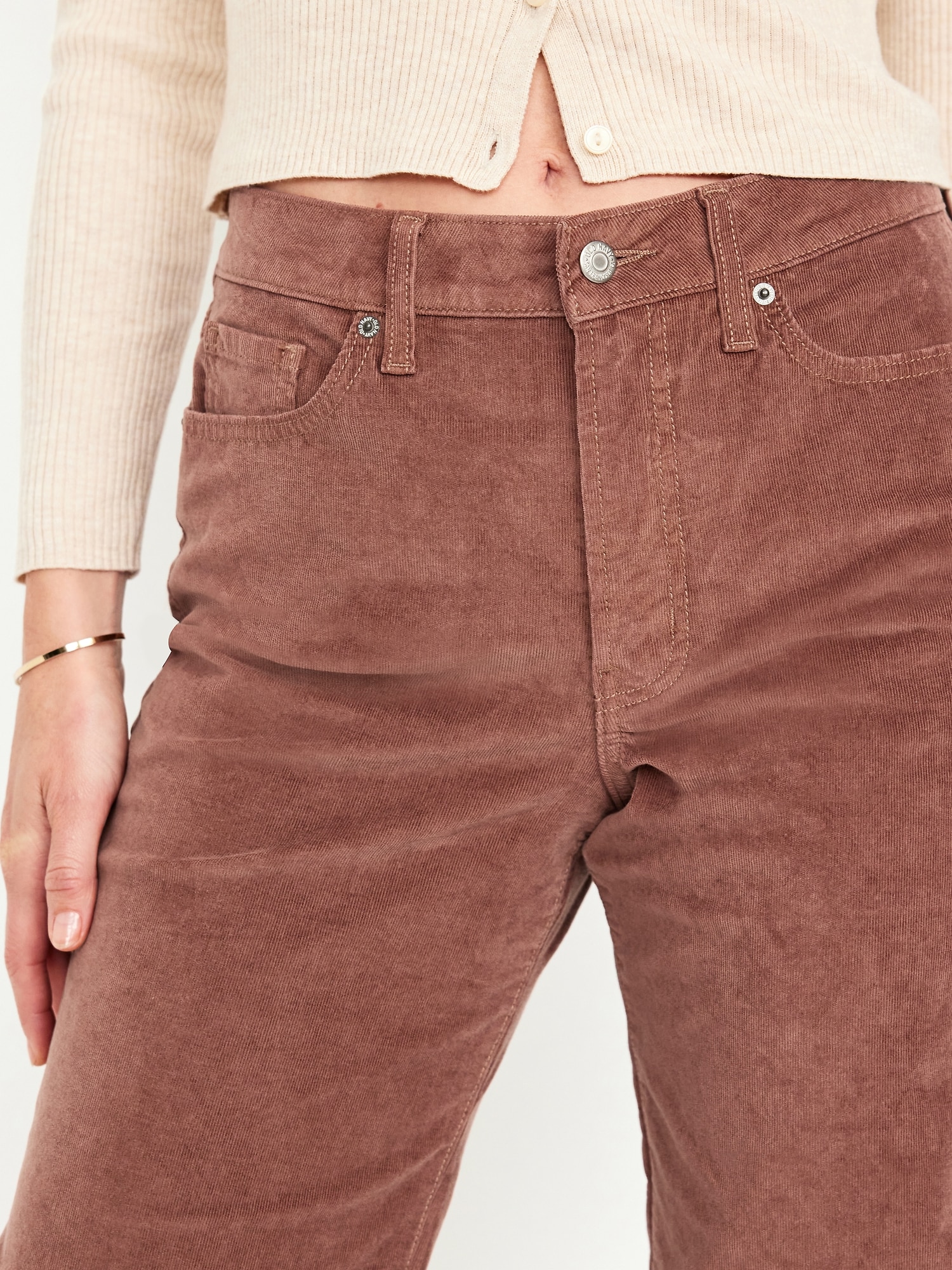 High-Waisted OG Loose Corduroy Pants
