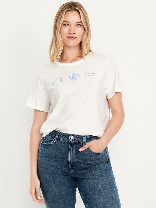 Image number 5 showing, EveryWear Crew-Neck Graphic T-Shirt