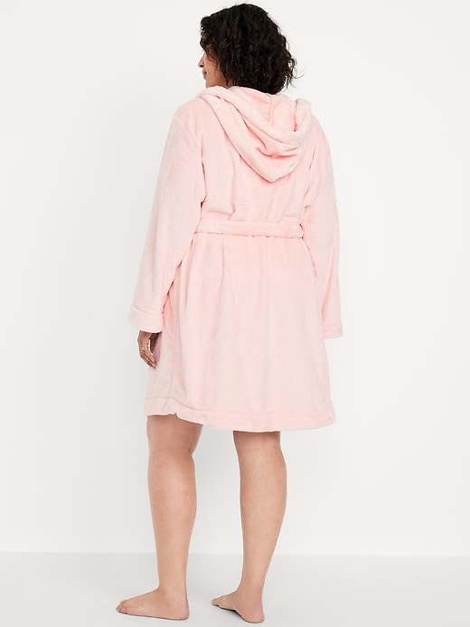 Image number 8 showing, Cozy Terry Hooded Robe