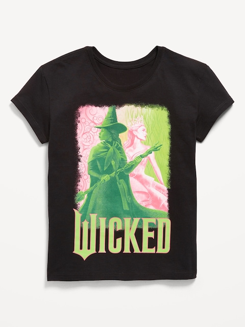Universal Wicked™ Graphic T-Shirt for Girls - Black Jack