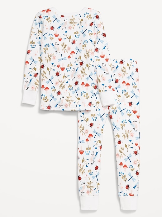 Image number 2 showing, Old Navy x Lovevery Snug-Fit Printed Pajama for Toddler & Baby