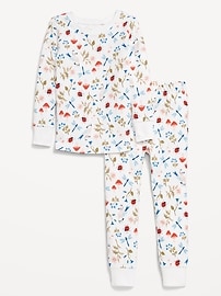 Image number 1 showing, Old Navy x Lovevery Snug-Fit Printed Pajama for Toddler & Baby