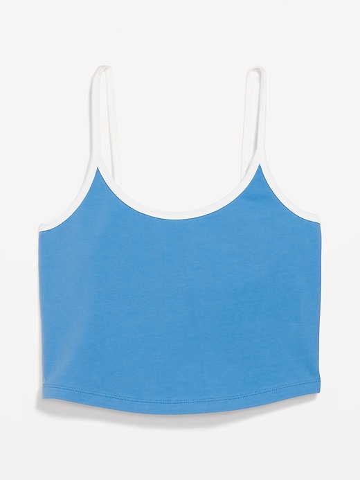 Image number 8 showing, Tipped Jersey Cropped Cami Top