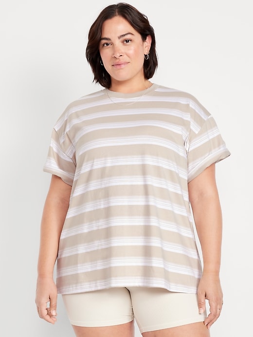 Image number 6 showing, Heavyweight Oversized Striped T-Shirt
