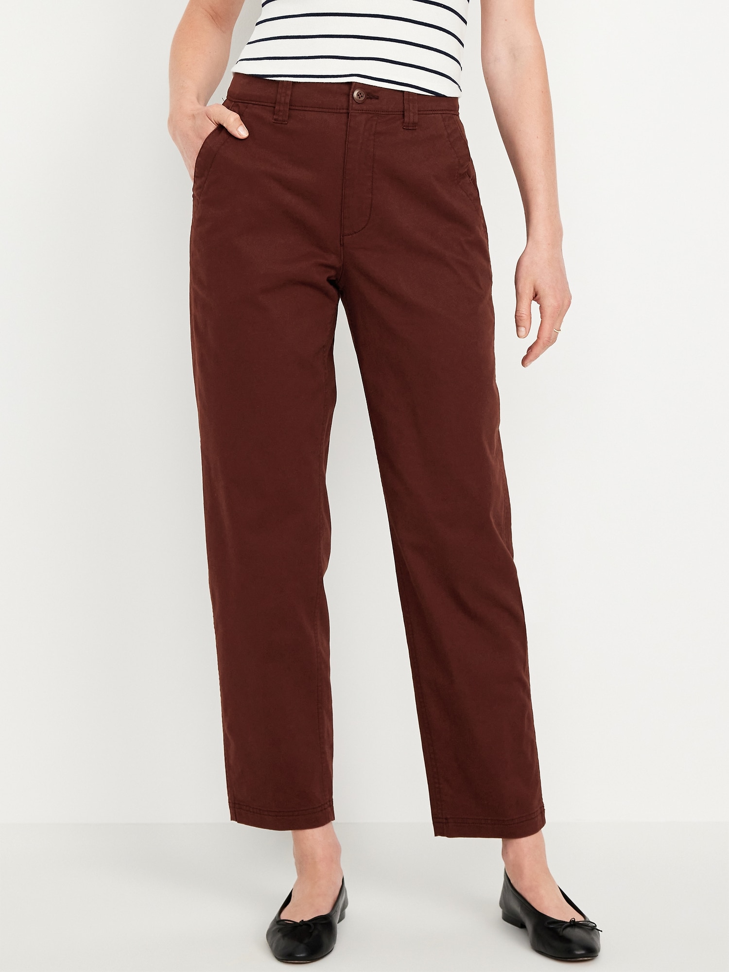 High-Waisted OGC Chino Pants