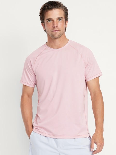 Slim Fit Performance Vent T-Shirt - Fairytale Rose