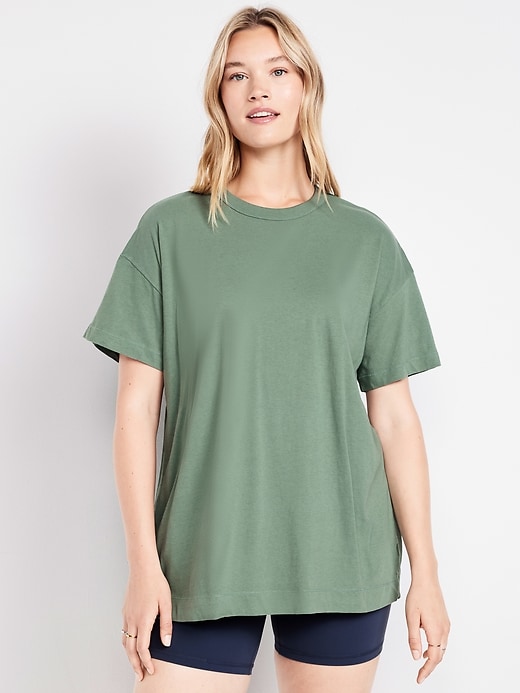 Image number 4 showing, Oversized EveryWear Tunic T-Shirt