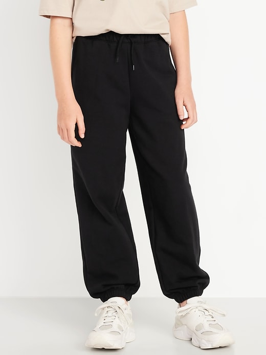 Image number 1 showing, Favorite Fleece High-Waisted Jogger Sweatpants for Girls