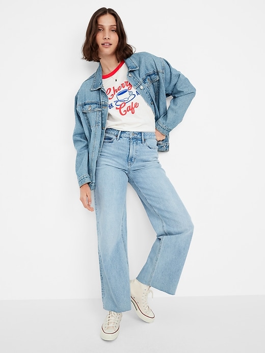 Image number 3 showing, EveryWear Graphic Ringer T-Shirt