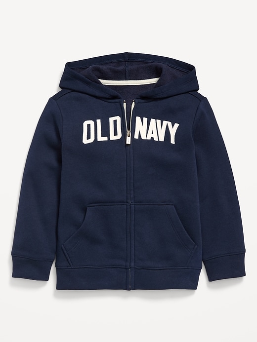 Image number 1 showing, Unisex Logo-Graphic Zip Hoodie for Toddler