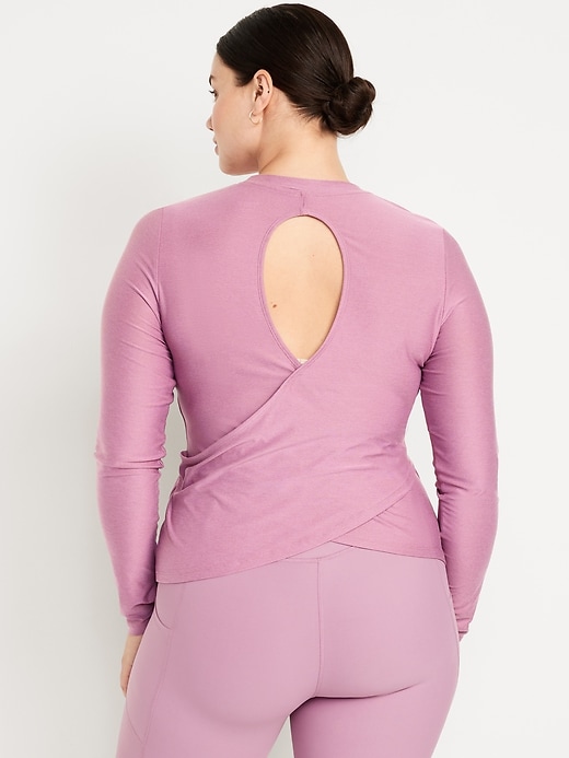 Image number 6 showing, CloudMotion Wrap-Back Top