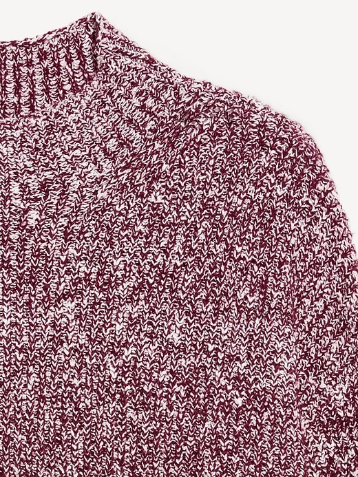 Image number 5 showing, SoSoft Cropped Mock-Neck Sweater