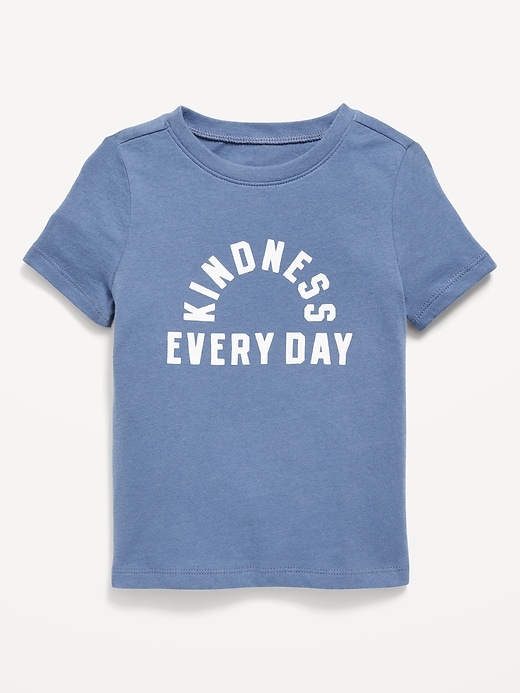 Image number 1 showing, Short-Sleeve Unisex Graphic T-Shirt for Toddler