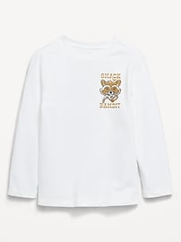 Image number 1 showing, Long-Sleeve Unisex Graphic T-Shirt for Toddler