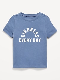 Image number 1 showing, Short-Sleeve Unisex Graphic T-Shirt for Toddler