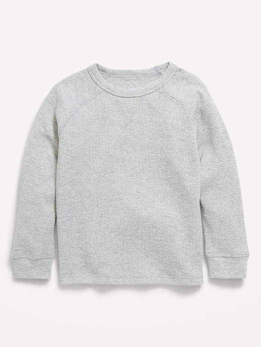 Image number 2 showing, Long-Sleeve Thermal Knit T-Shirt for Toddler Boys
