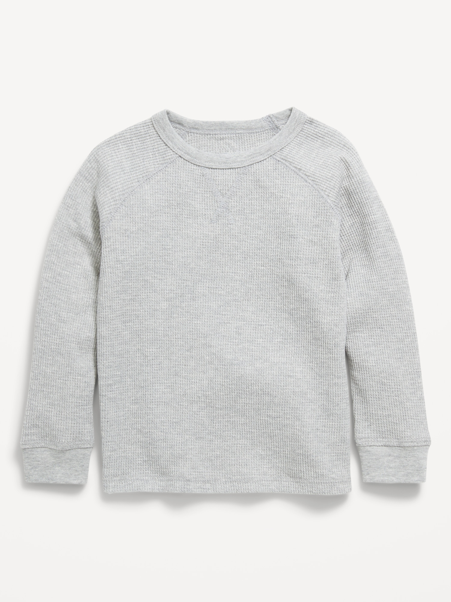 Long-Sleeve Thermal Knit T-Shirt for Toddler Boys