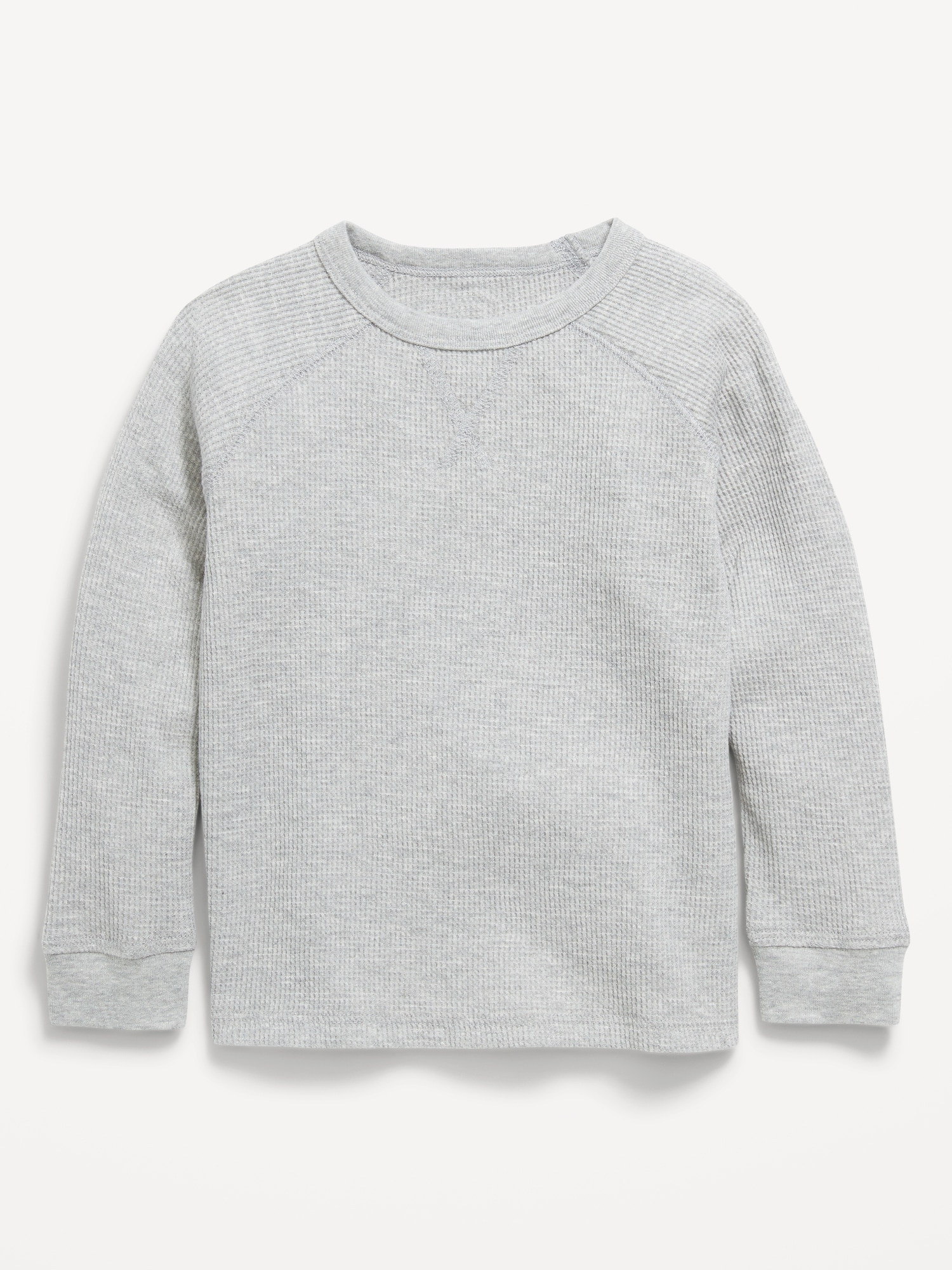 Long-Sleeve Thermal Knit T-Shirt for Toddler Boys