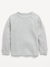 Image number 1 showing, Long-Sleeve Thermal Knit T-Shirt for Toddler Boys