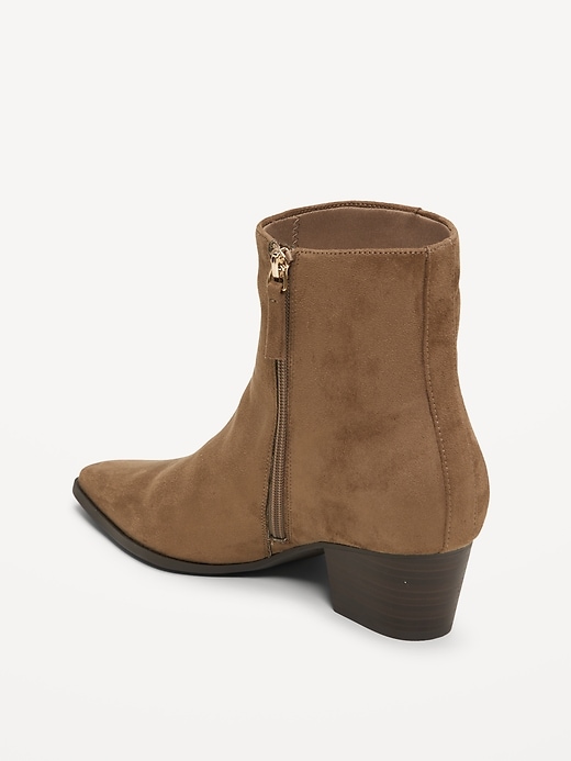 Image number 5 showing, Low-Heel Booties for Women