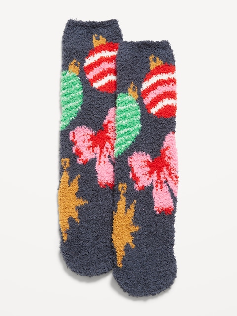 Cozy Crew Socks for Women - Ornaments