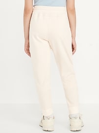 Image number 2 showing, Slim High-Waisted Dynamic Fleece Joggers for Girls