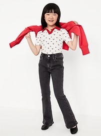 Image number 3 showing, Wow High-Waisted Flare Jeans for Girls