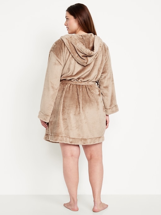 Image number 8 showing, Cozy Terry Hooded Robe