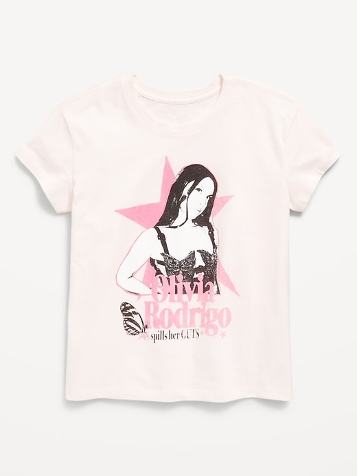 Image number 1 showing, Olivia Rodrigo™ Graphic T-Shirt for Girls