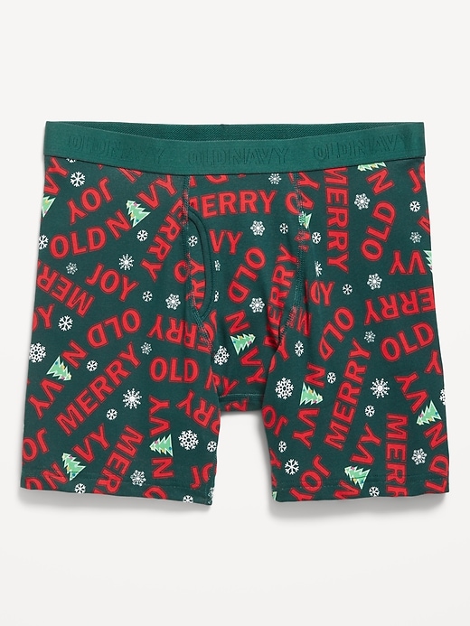 Image number 1 showing, Soft-Washed Boxer Briefs -- 6.25-inch inseam