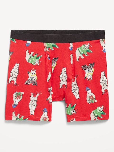 Soft-Washed Boxer Briefs -- 6.25-inch inseam - Bear