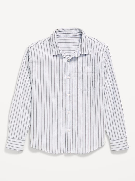 Lightweight Oxford School Uniform Shirt for Boys