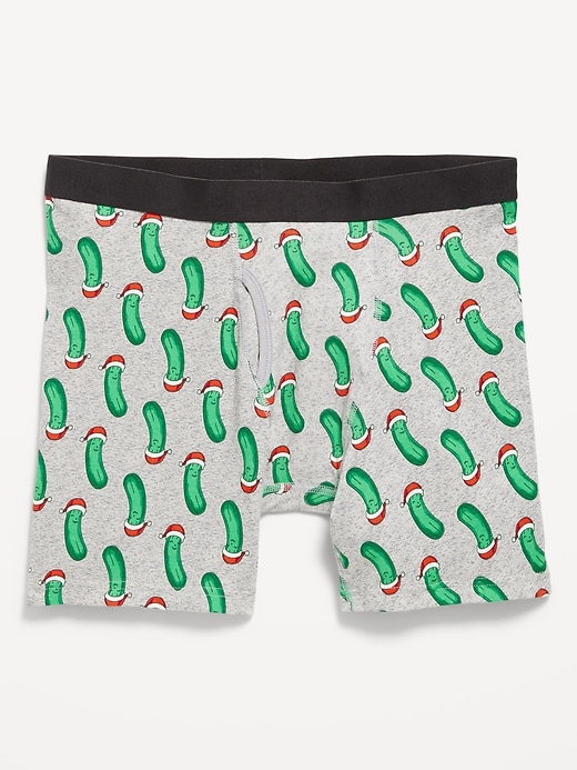Image number 1 showing, Soft-Washed Boxer Briefs -- 6.25-inch inseam