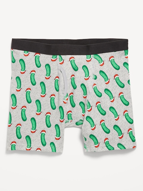 Soft-Washed Boxer Briefs -- 6.25-inch inseam - Pickle Jar
