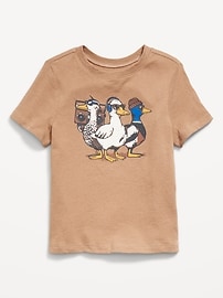 Image number 1 showing, Short-Sleeve Unisex Graphic T-Shirt for Toddler