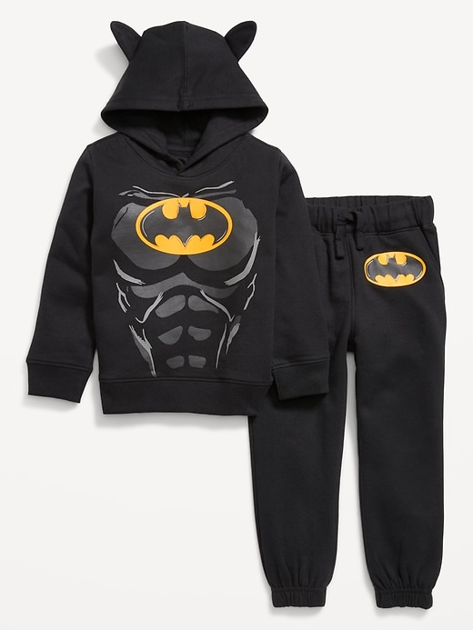 Image number 1 showing, DC Comics™ Batman Sweatshirt and Sweatpants Set for Toddler Boys