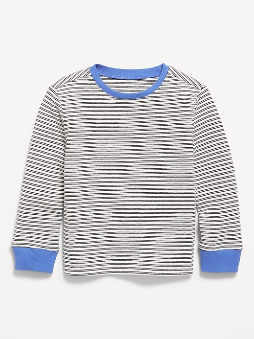 Image number 1 showing, Printed Long-Sleeve T-Shirt for Toddler Boys