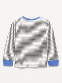 Image number 2 showing, Printed Long-Sleeve T-Shirt for Toddler Boys