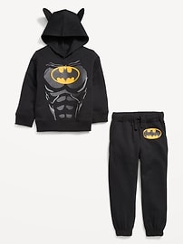 Image number 2 showing, DC Comics™ Batman Sweatshirt and Sweatpants Set for Toddler Boys
